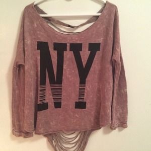 ✨✨Open back thick shirt oversize look NY 🗽✨✨