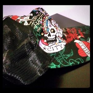 Christian Audigier Trucker hat