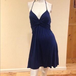 Express royal blue dress