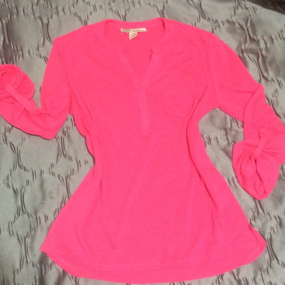 Neon Pink Top