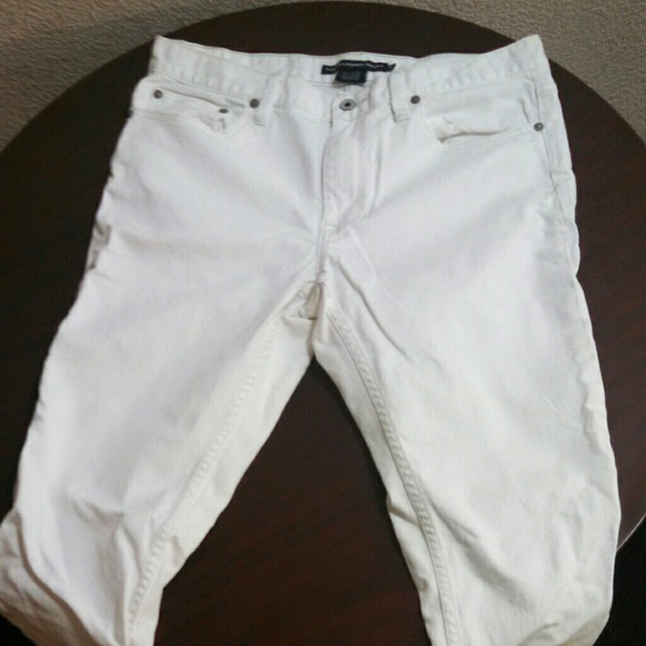 Ralph Lauren white jeans