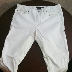 Ralph Lauren white jeans
