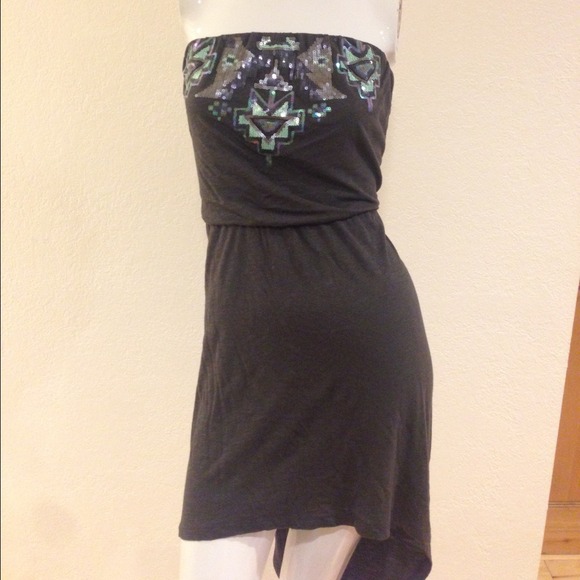 Express hi-low dress