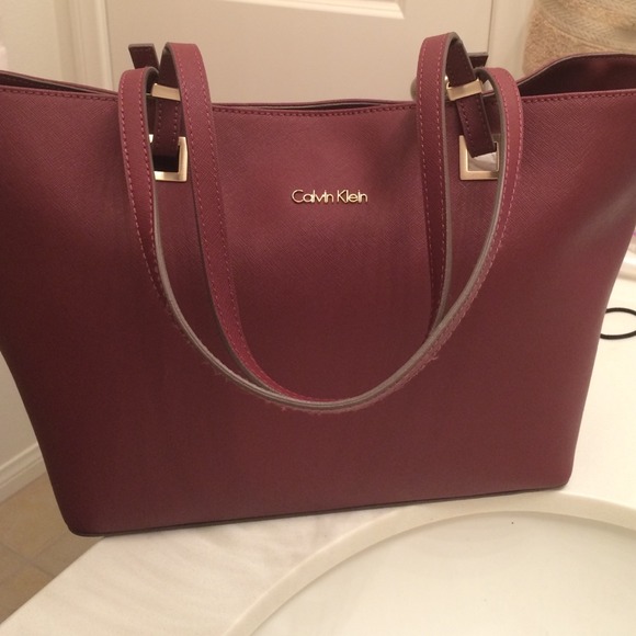 Burgundy Calvin Klein Purse