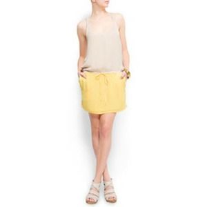 NWT Mango Dress with Tie Waist