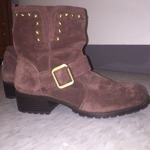 🚫Sold in Vinted 🚫 Brown Suede Booties