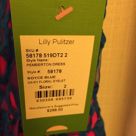 Lilly Pulitzer Size 2 dress - NWT - Picture 2 of 3