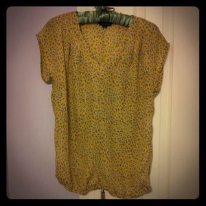 Lands End cocoon-style blouse