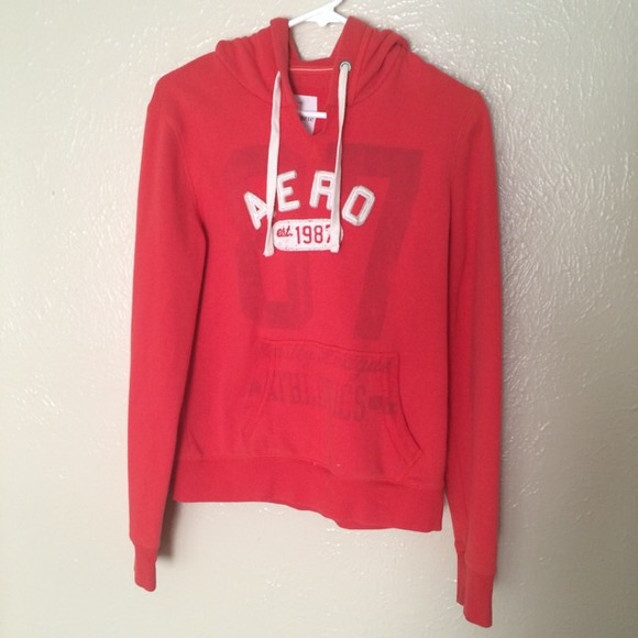 ❌BUNDLED❌ Orange Aeropostale hoodie