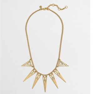 J crew triangles necklace