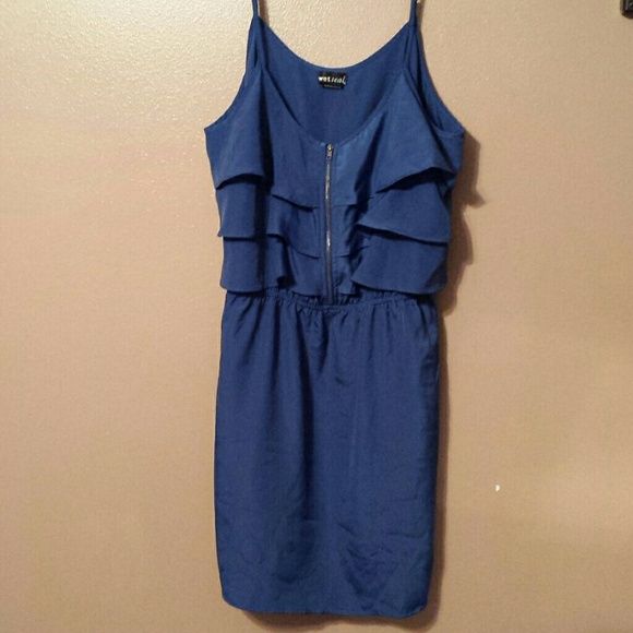 Blue dress