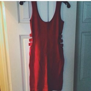 BeBe Red Dress