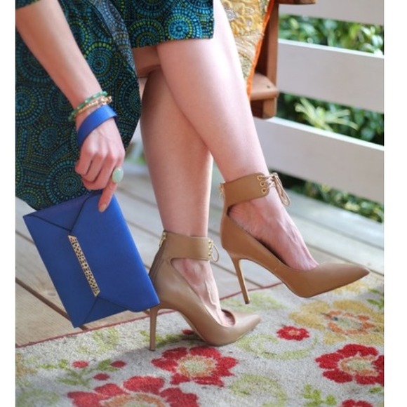 MIX No 6 Shoes - 💋💋💋HP💃💃💃Pure leather ankle strap heel shoe.