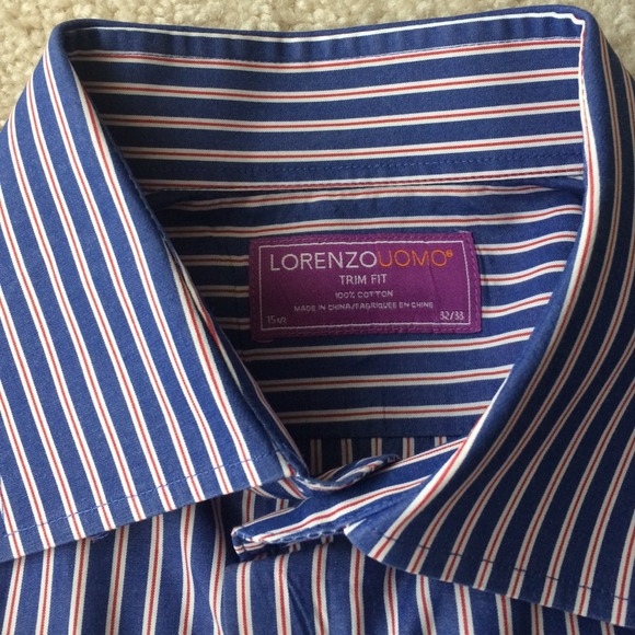 LORENZO UOMO Trim Fit MEN SHIRTbought in Nordstrom - Picture 3 of 3