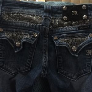 Miss Me Camo Skinny jeans