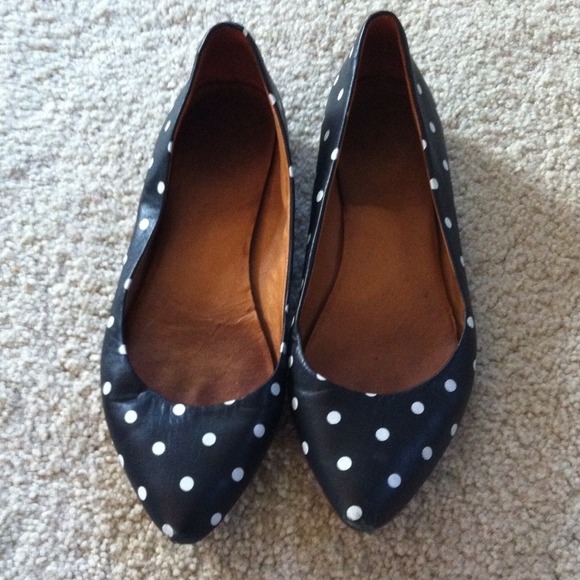 Madewell Polka Dot Skimmer Flats