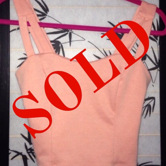 CHARLOTTE ROUSSE Pink Crop Top