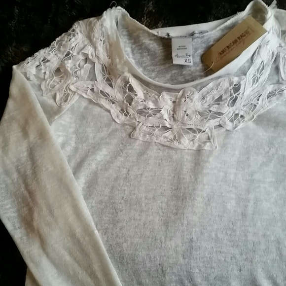 Very pretty white American rag top