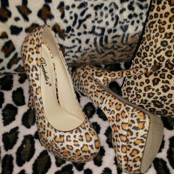 Chettah print heels