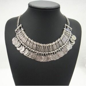 Bohemian Coin Necklace