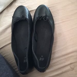 Black flats from h and m