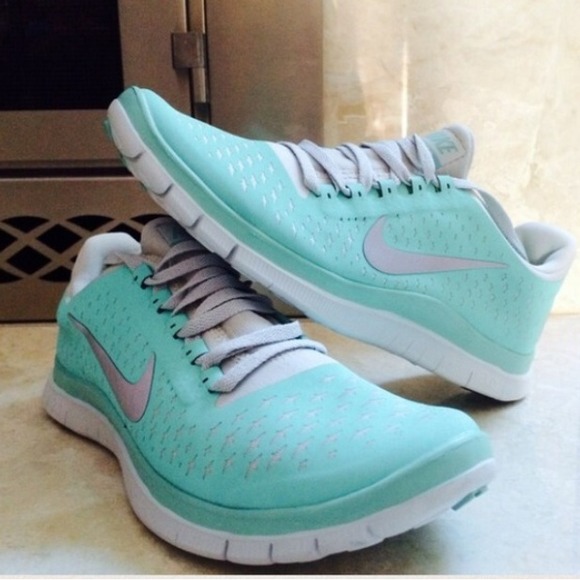 Nike Shoes - Nike Free Run in Tiffany Blue