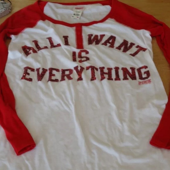 Victoria secret PINK sleep shirt Christmas