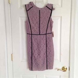 Lilac lace dress