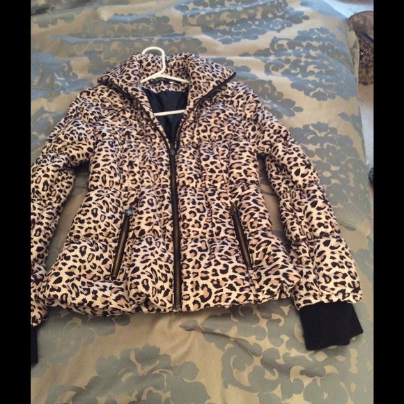 Leopard/cheetah winter coat