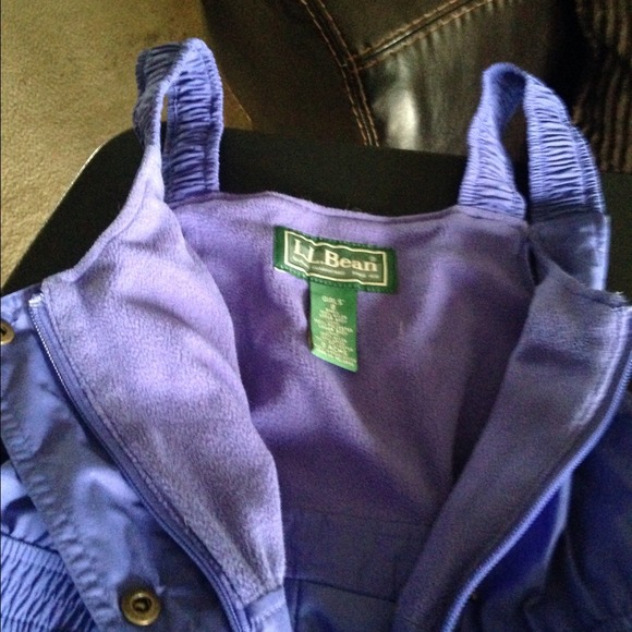 Purple snow pants