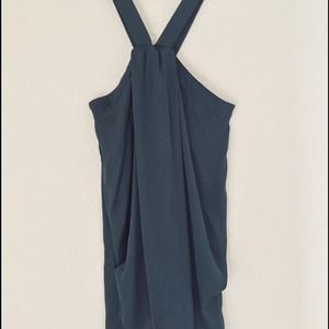 Forever 21 teal dress