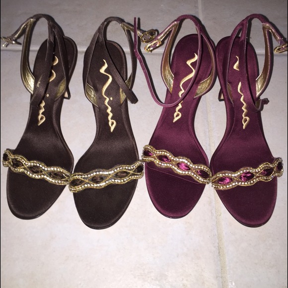 Nina dress shoes -ONLY Burgundy. NWT