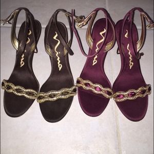 Nina dress shoes -ONLY Burgundy. NWT