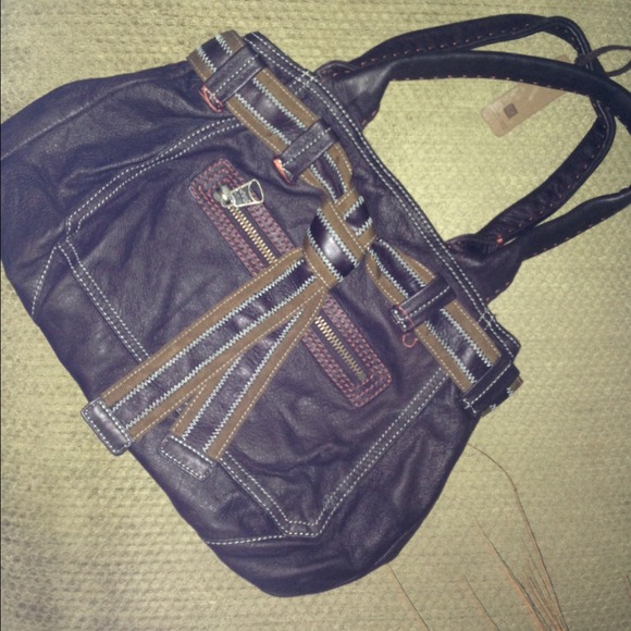Gap genuine leather handbag