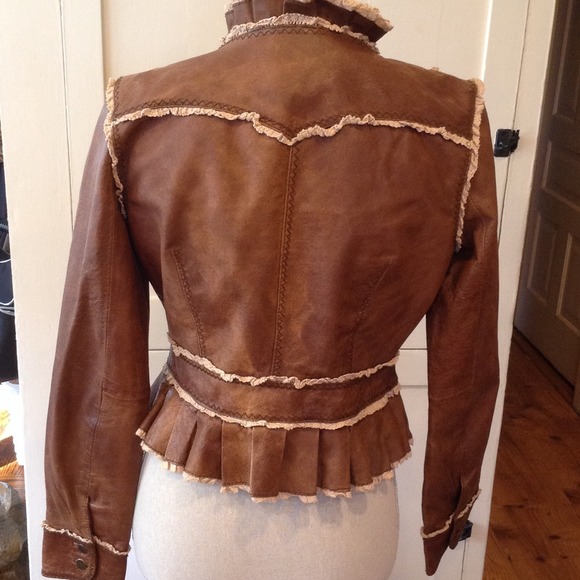 Leather Jacket✨SOLD✨ - Picture 2 of 3