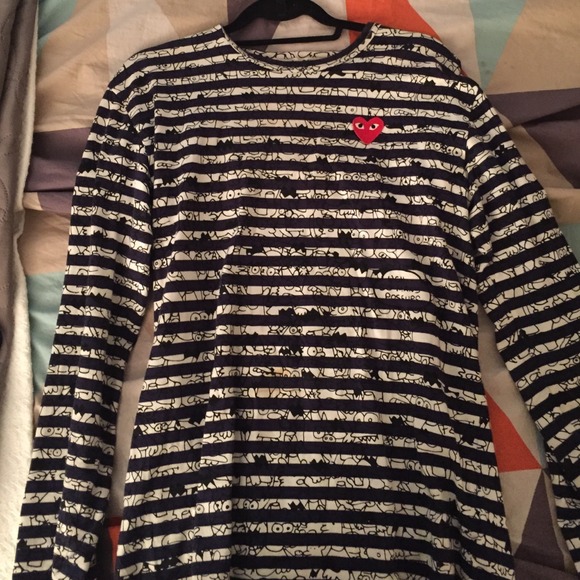 4 Comme Des Garçon shirts.. Bundle sale...