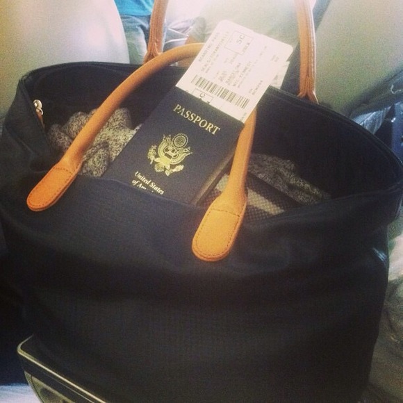 Carpisa Navy Blue Shoulder Bag