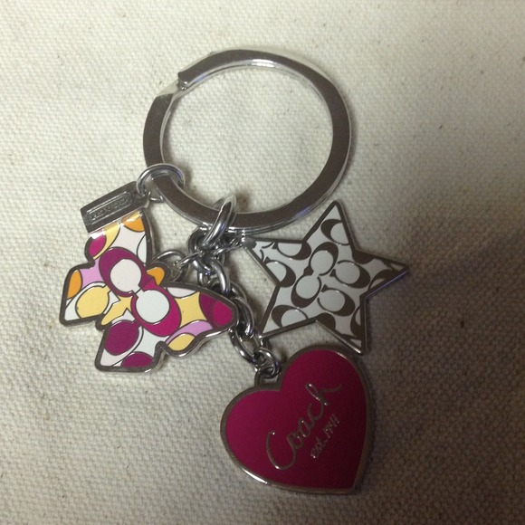 Coach keychain N wo T comes with a dust bag