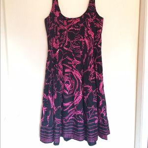 Black and Pink Formal Dress