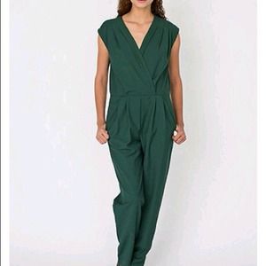 Viscose twill jumpsuit