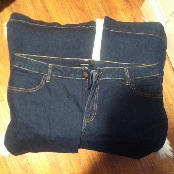Dark wash jeans