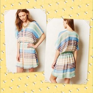 Anthropologie Decatur Stripe Dress