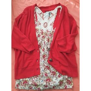 American Eagle boyfriend cardigan with 3/4 sleeves