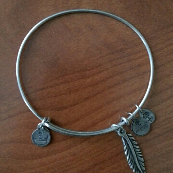 Alex & Ani feather bracelet