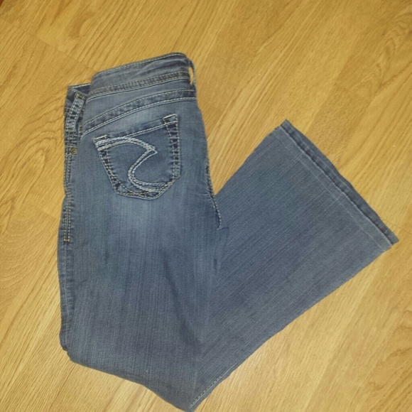 Silver jeans