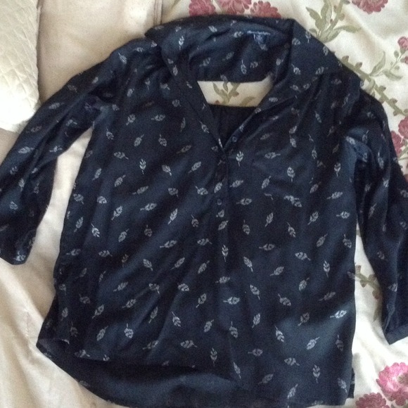 American Eagle Black Blouse