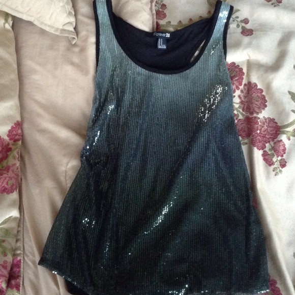 Forever 21 Sequin Tank