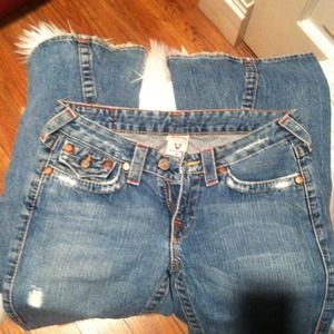 True Religion blue jeans
