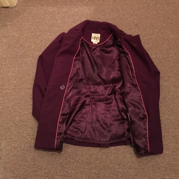 Purple Peacoat - Picture 2 of 3