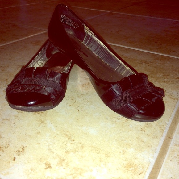 Fergalicious Black Patent Flats